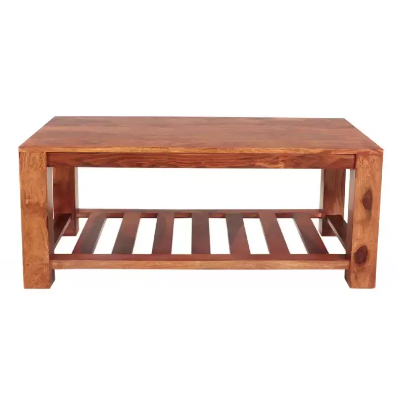 Heißes Angebot Couchtisch Rami 110x45x60 aus indischem Sheesham-Massivholz