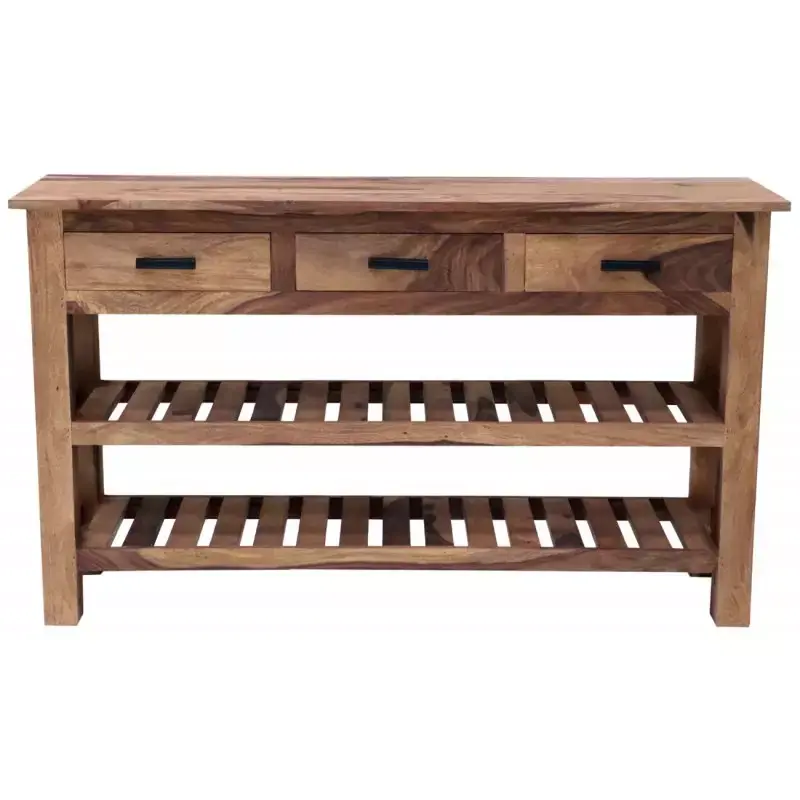 Mega-Angebot Konsolentisch Rami 130x76x35 aus indischem Sheesham-Massivholz