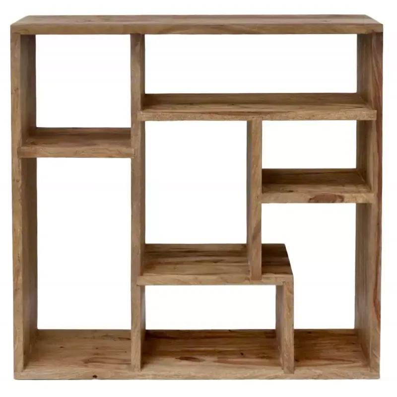 Bücherregal Rami 90x90x30 aus indischem Sheesham-Massivholz Bestpreis