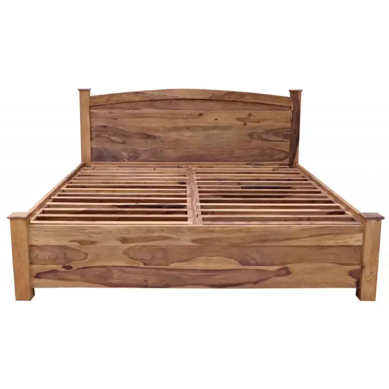 Bett mit Stauraum Rami 180x200 aus indischem Sheesham-Massivholz Must-Have