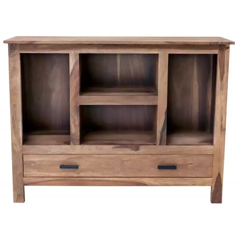 Bücherregal Rami 120x90x35 aus indischem Sheesham-Massivholz Aktuell