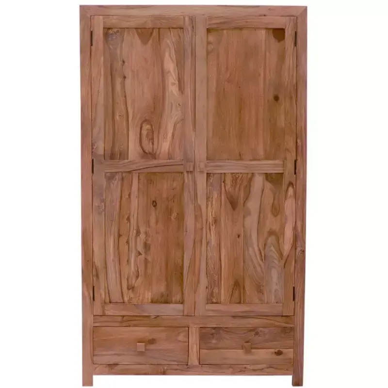 Schrank Kali 120x200x60 aus indischem Sheesham-Massivholz Wochenendangebot