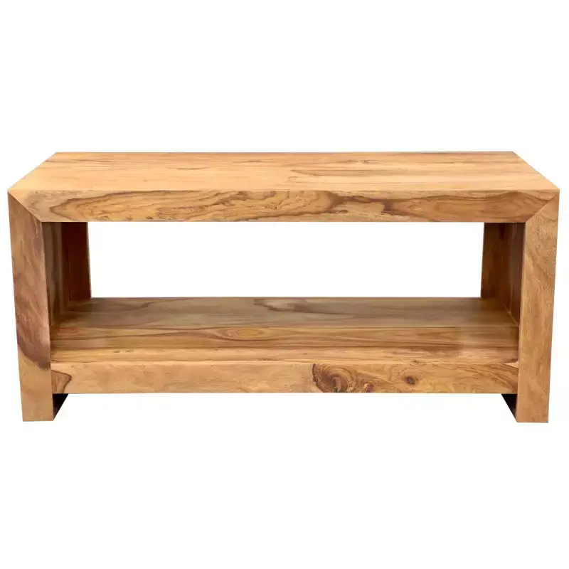 Sichere Zahlung Fernsehtisch Tara 100x45x45 aus indischem Sheesham-Massivholz
