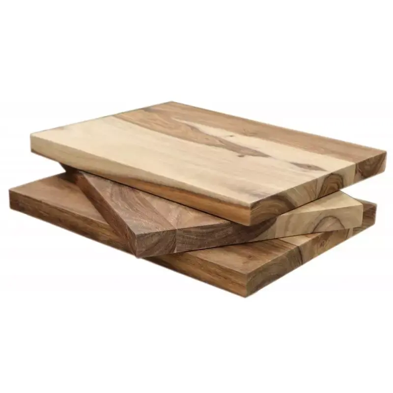 Ausverkauf Schneidebrett 35x2,5x25 aus indischem Sheesham-Massivholz
