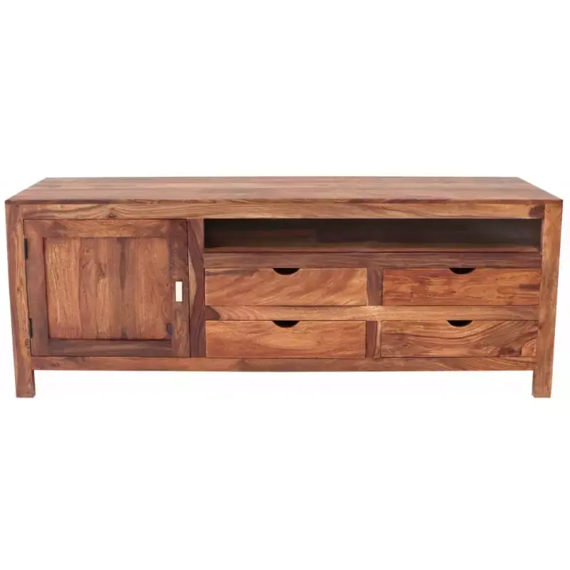Preis Gesenkt Fernsehtisch Amba 180x70x45 aus indischem Sheesham-Massivholz