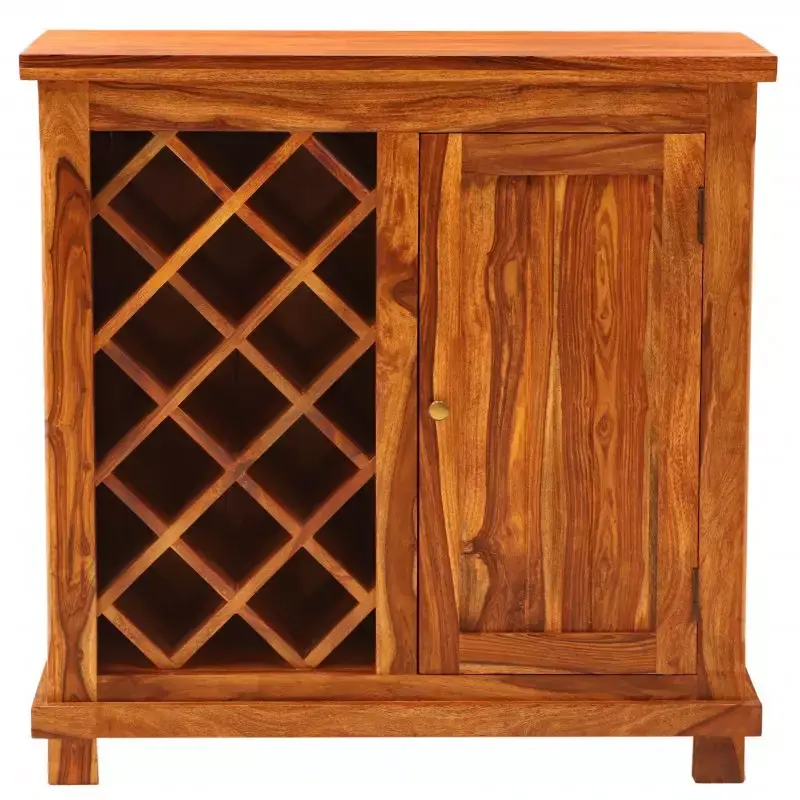 Barschrank Jali 90x90x45 aus Sheesham-Holz Angebot