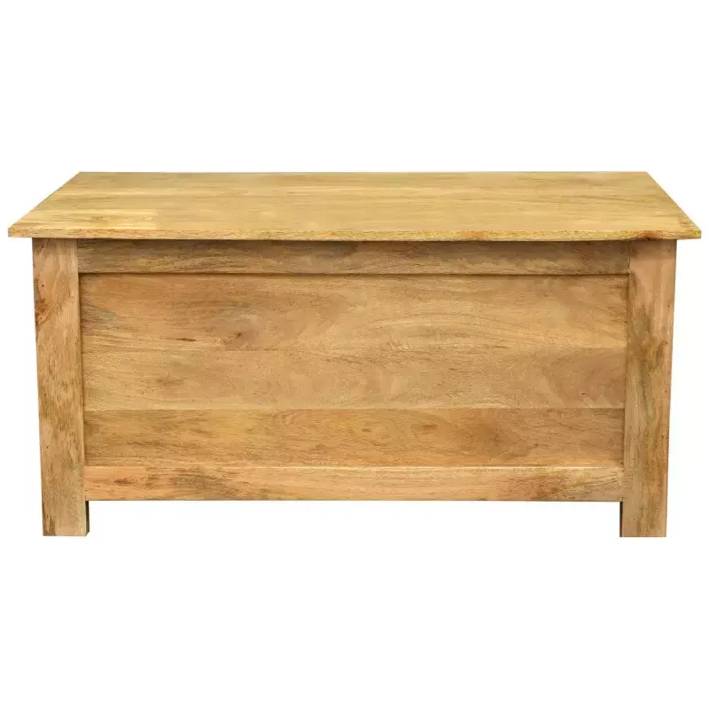 Truhe Hina 90x45x45 aus Mangoholz Finale Aktion