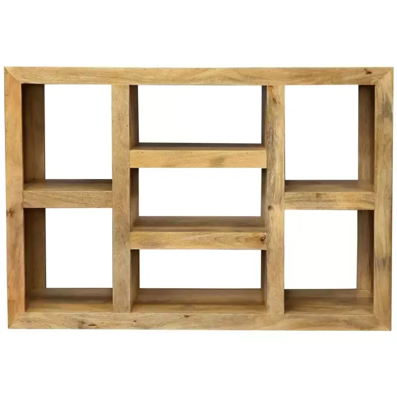 Bücherregal Hina 130x90x35 aus Mangoholz Nur Heute