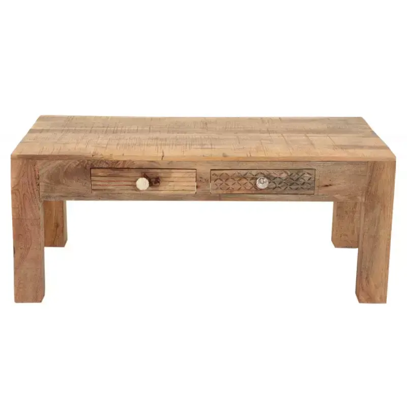 Couchtisch Manu 110x45x60 aus Mangoholz Sonderaktion