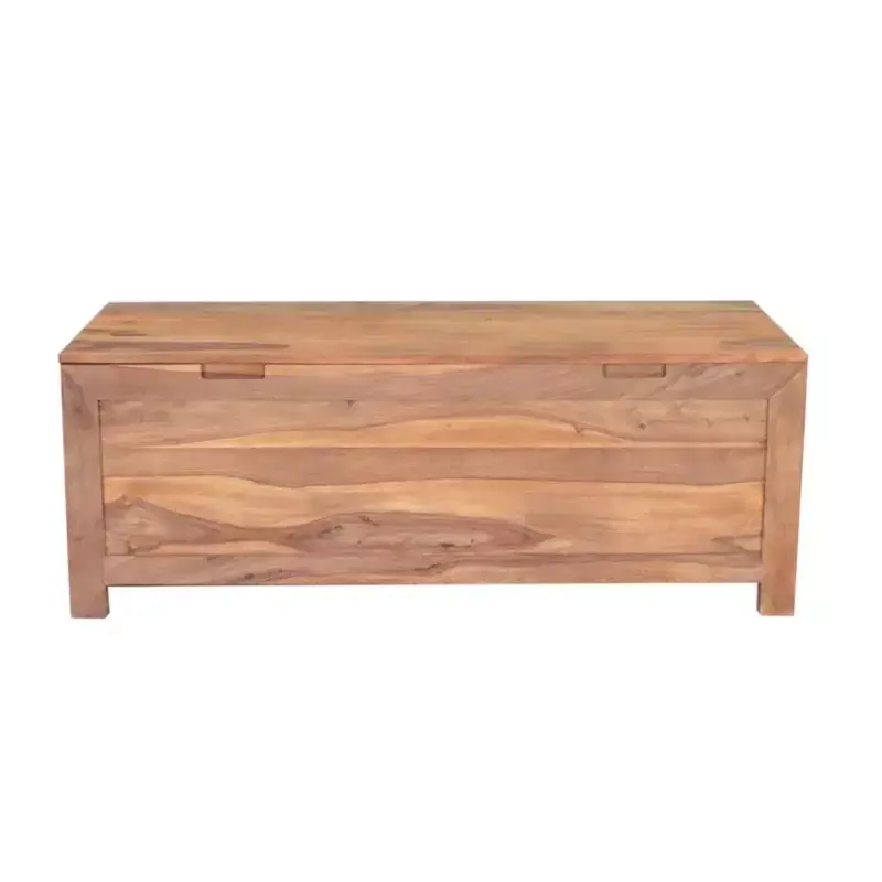 Highlight Truhe Tara 120x45x45 aus indischem Sheesham-Massivholz