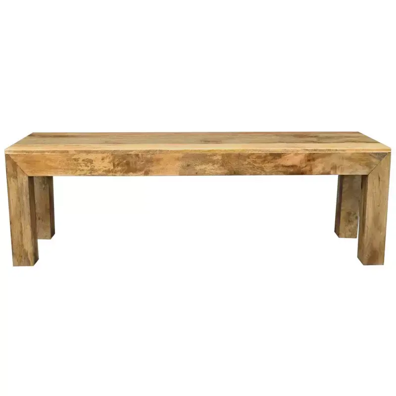 Bank Hina 140x40 aus Mango-Massivholz Wochenendangebot