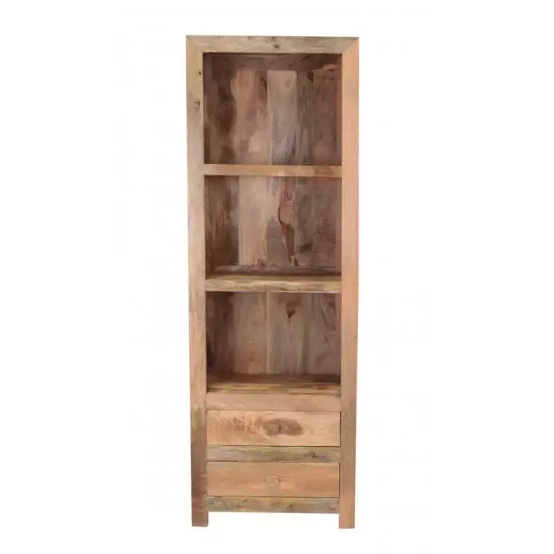 Neue Ware Bücherregal Hina 60x180x35 aus Mangoholz