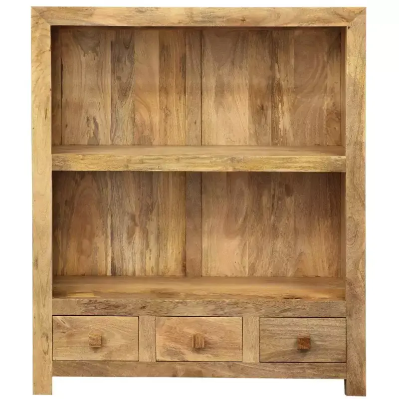 Preisreduziert Bücherregal Hina 100x120x35 aus Mangoholz