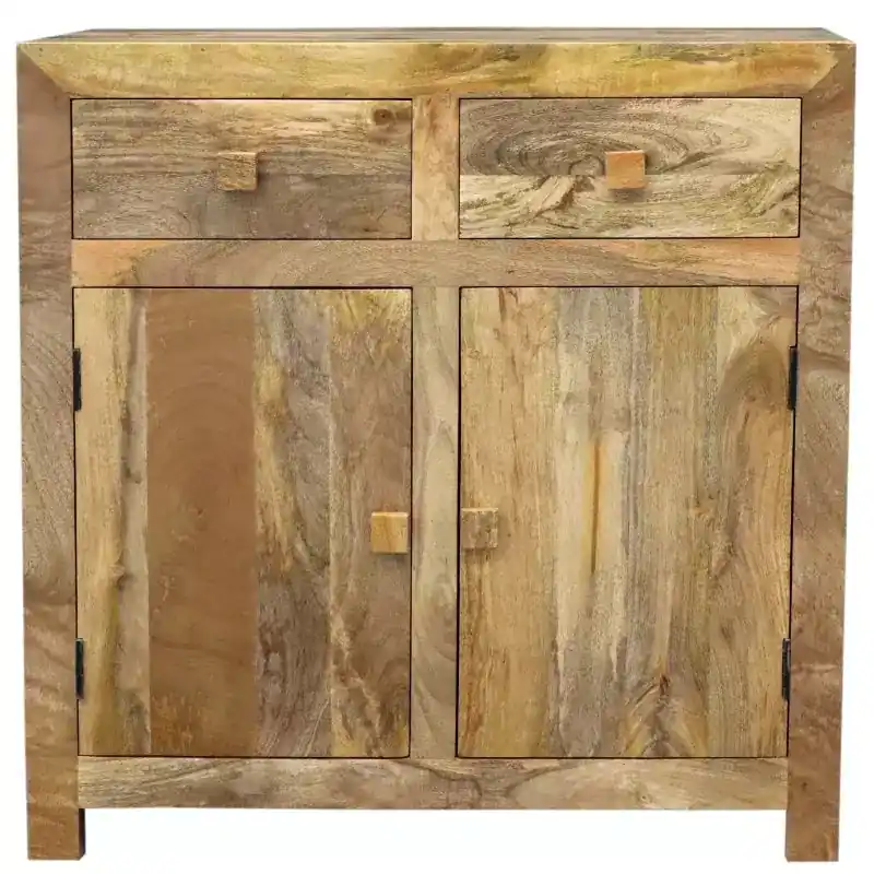 Kommode Hina 90x90x45 aus Mangoholz Geprüft