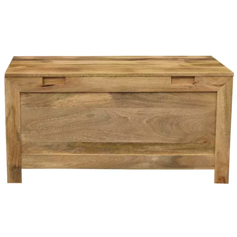 Truhe Hina 90x45x45 aus Mangoholz Solange Der Vorrat Reicht