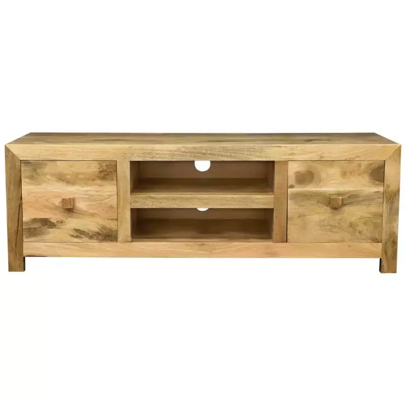 Nur Heute Fernsehtisch Hina 150x50x45 aus Mangoholz
