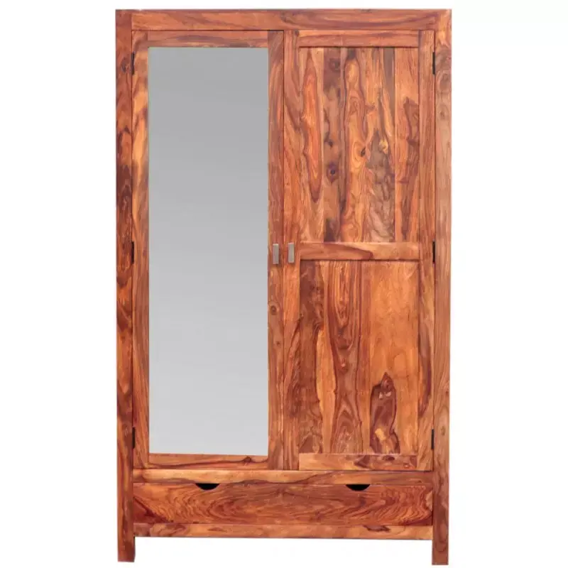 Schrank Amba 120x200x60 aus indischem Sheesham-Massivholz Abverkauf