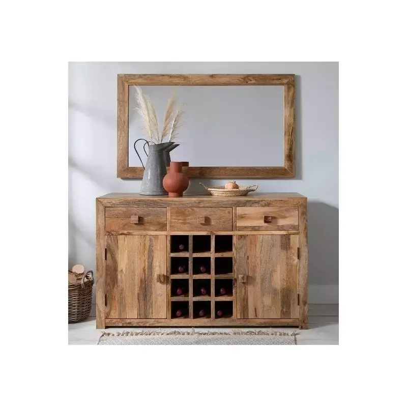 Jetzt Kaufen Barschrank Hina 140x90x45 aus Mangoholz