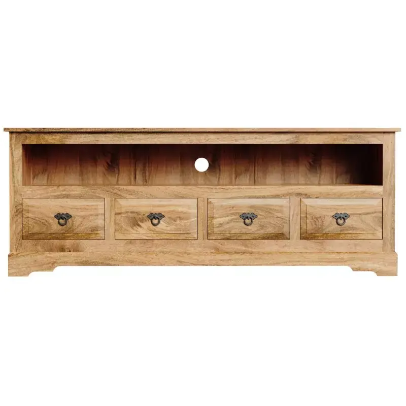 Fernsehtisch Guru 160x60x45 aus Mangoholz Sichere Zahlung