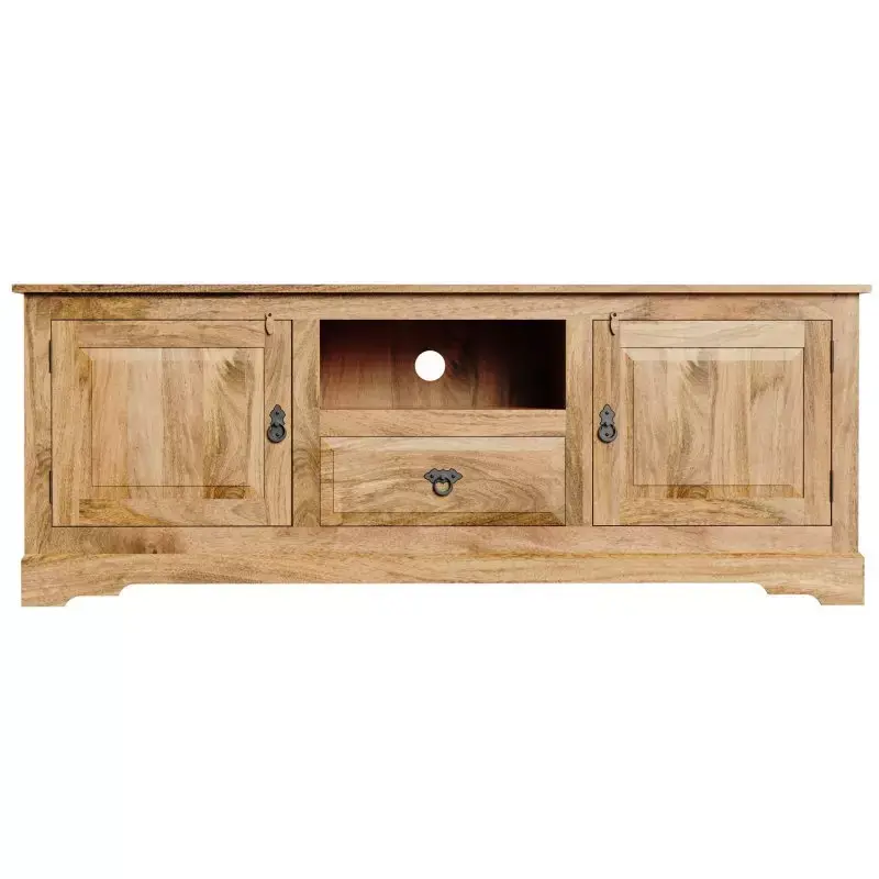 Preisknaller Fernsehtisch Guru 160x60x45 aus Mangoholz