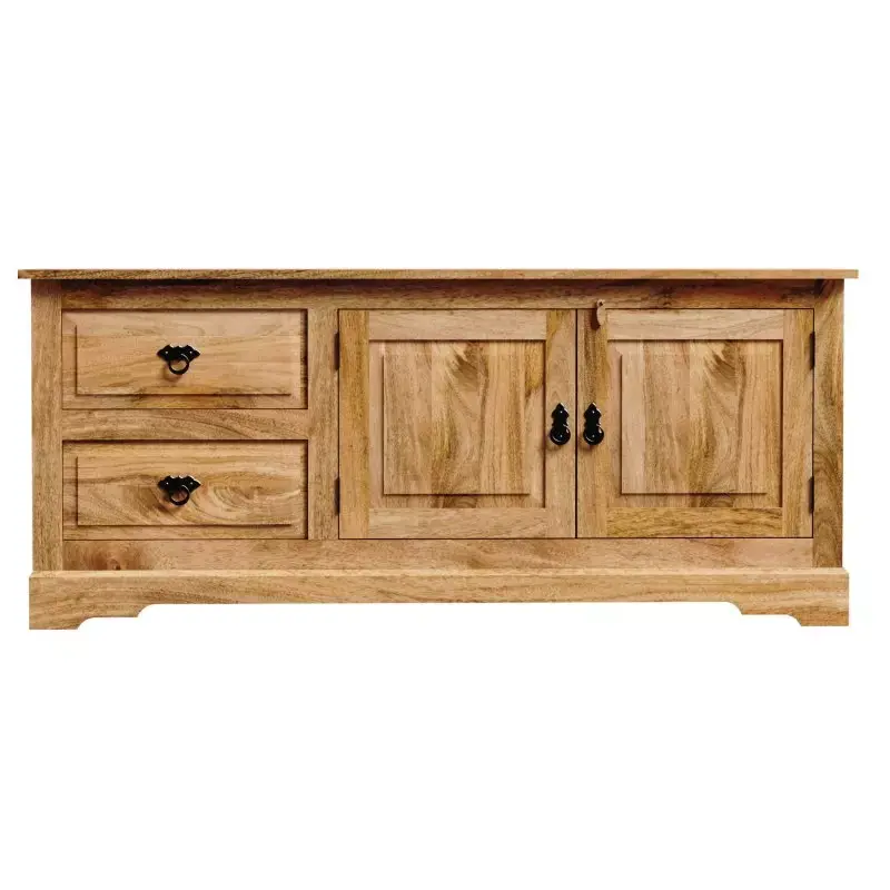 Fernsehtisch Guru 140x60x45 aus Mangoholz Super-Preis