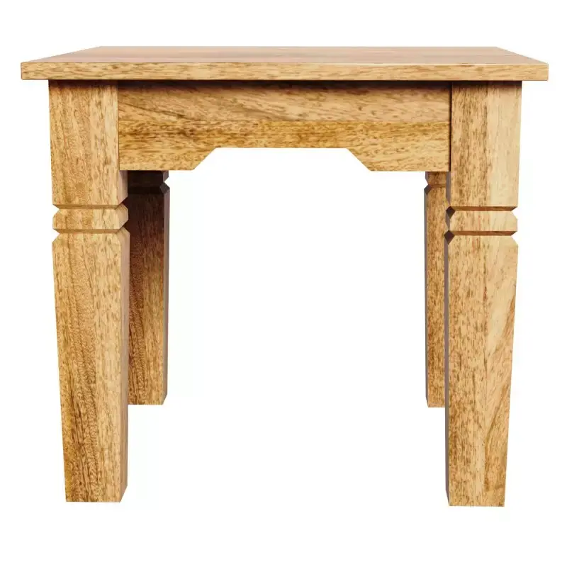 Rabatt Beistelltisch Guru 45x40x45 cm aus Mangoholz