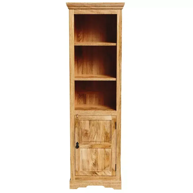 Direkt Vom Hersteller Bücherregal Guru 60x200x45 aus Mangoholz