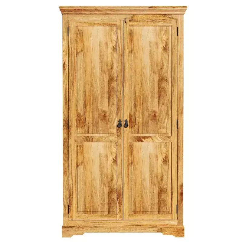 Nur Heute Schrank Guru 110x200x60 aus Mango-holz