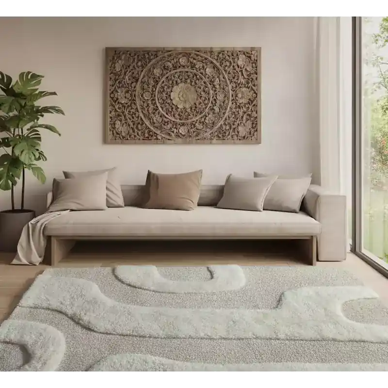 Teppich GILLAIN 160 x 230 cm, handgefertigt aus reiner Wolle Sale