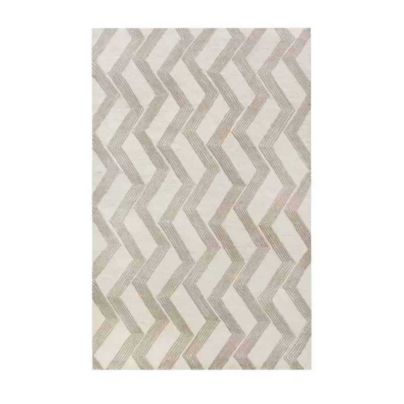Aktuell Teppich WOOD GREEN 160 x 230 cm aus reiner Wolle