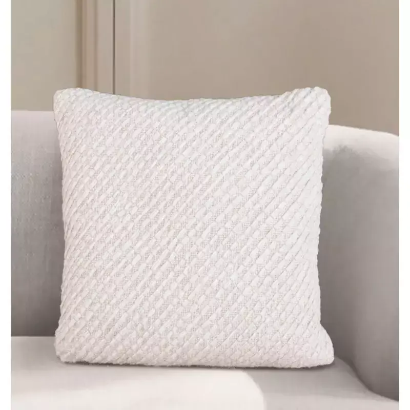 Kissen BICAZ 45x45 cm aus echter Wolle und Baumwolle Nur Heute
