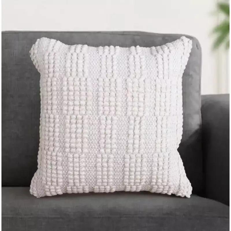 Kissen GORBAN 45x45 cm aus echter Wolle und Baumwolle Sale