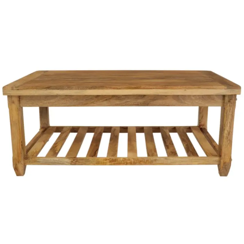 Top-Angebot Couchtisch 100x55x55 cm Devi aus Mangoholz