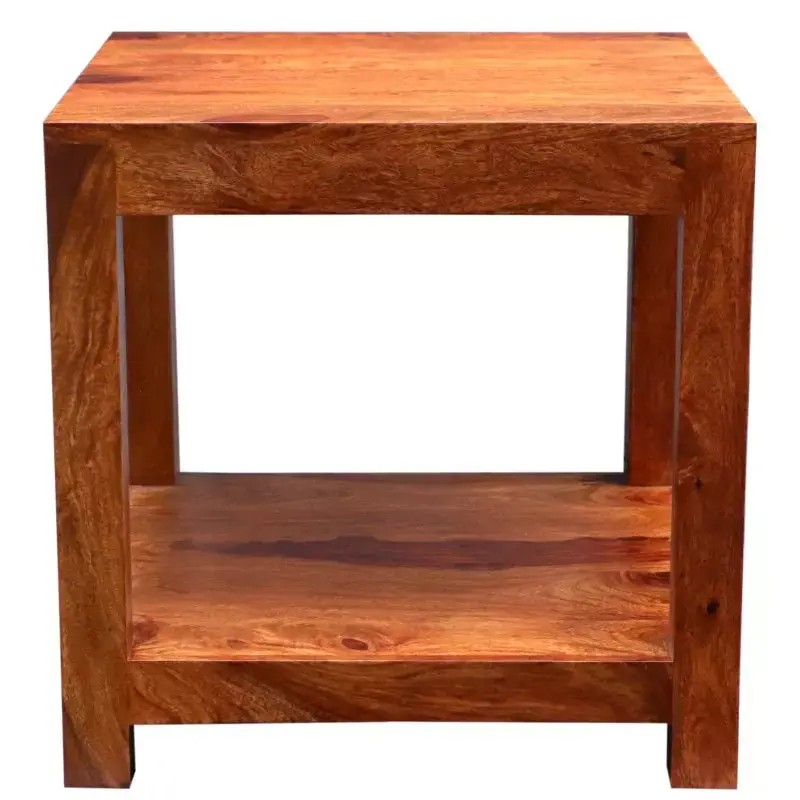 Online Kaufen Couchtisch Kali 50x50x50 aus indischem Sheesham-Massivholz
